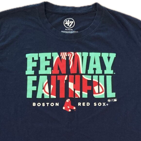 Boston Red Sox Fenway Faithful 47 Brand Navy Blue Size XL - Picture 2 of 7